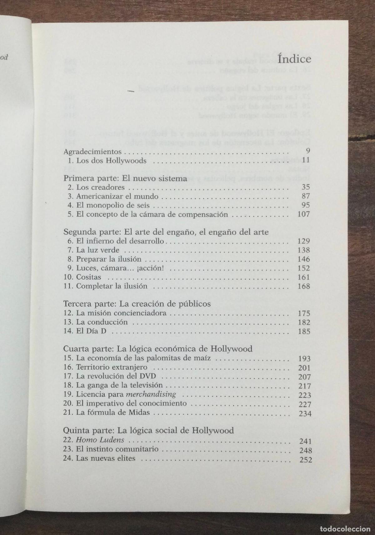 Libros de segunda mano: LA GRAN ILUSI&Oacute;N. DINERO Y PODER EN HOLLYWOOD. JAY EPSTEIN, Edward. Tusquets. 2007. - Foto 2