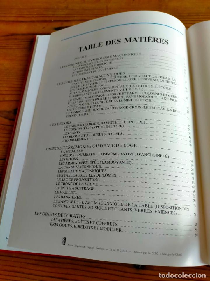 Libros de segunda mano: La franc-ma&ccedil;onnerie les secrets des objets Rapha&euml;l Morata CH Massin &Eacute;diteur - Foto 7