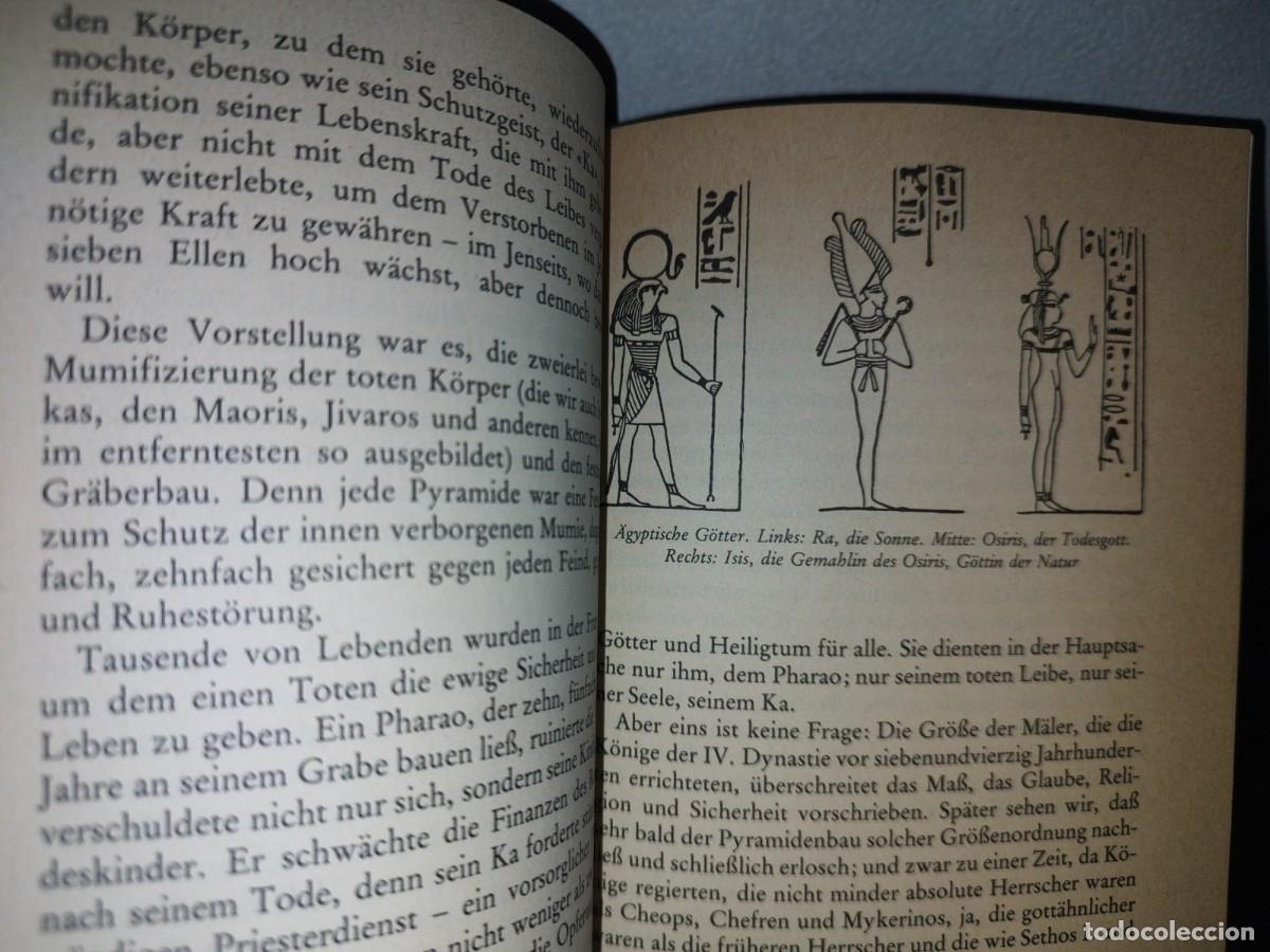Libros de segunda mano: 128- ALEM&Aacute;N. DAS BUCH DER PYRAMIDEN - C. W. CERAM - 1980 - Foto 8