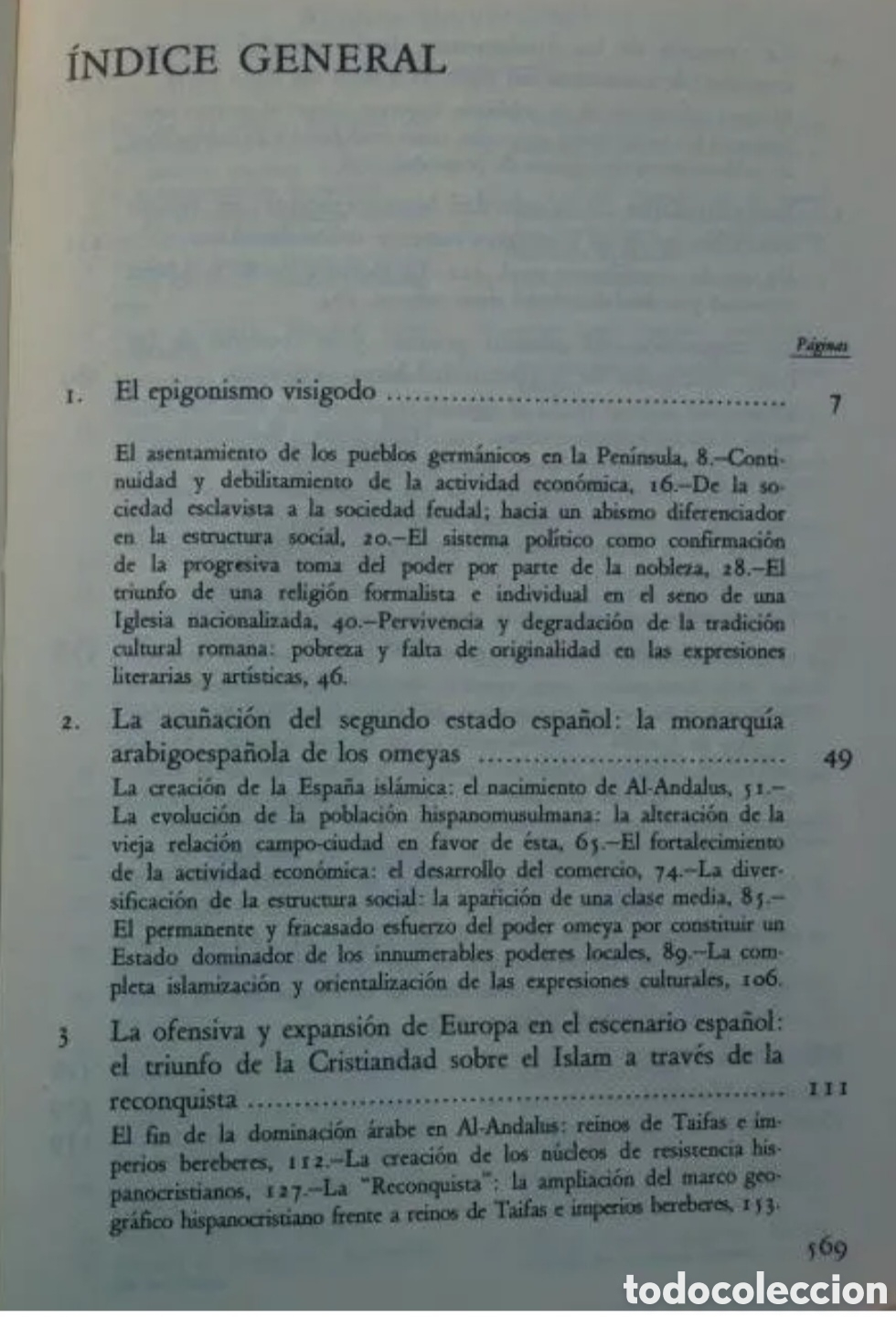 Libros de segunda mano: Historia de Espa&ntilde;a. Alfaguara. II. La &eacute;poca medieval. - Foto 8