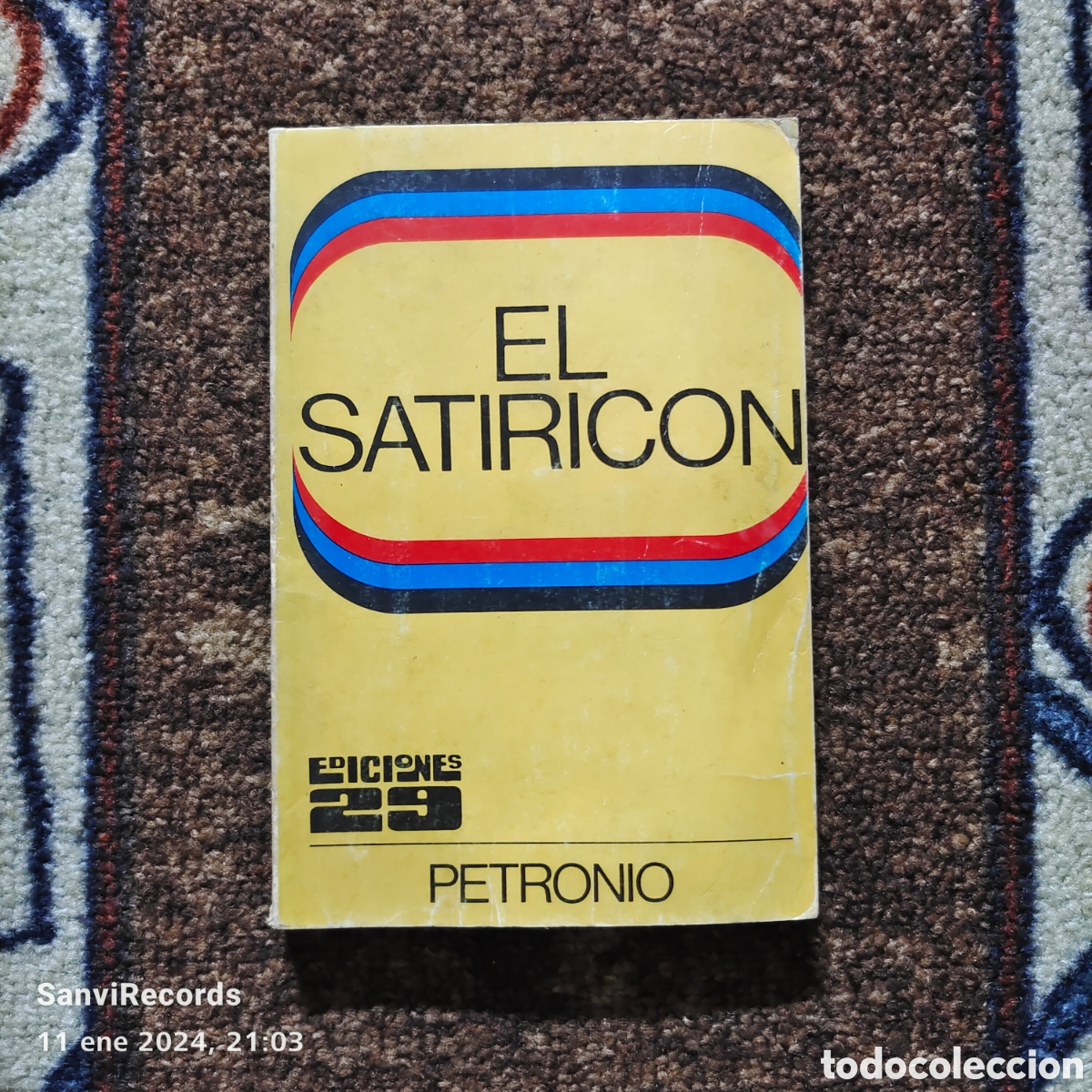 Libros de segunda mano: EL SATIRICON (EDICIONES 29, PETRONIO) - Foto 1