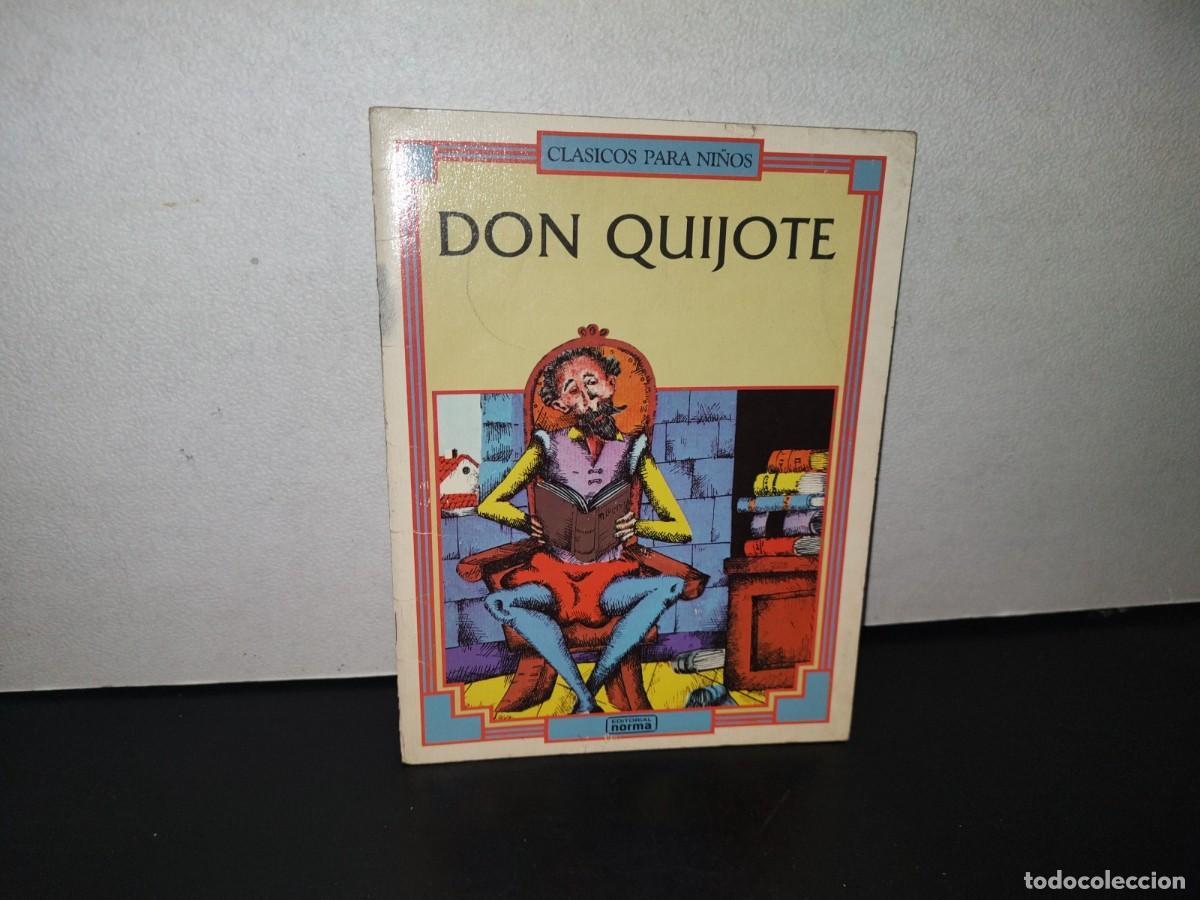 Libros de segunda mano: 128- CL&Aacute;SICOS PARA NI&Ntilde;OS. DON QUIJOTE. APORTACI&Oacute;N CULTURAL KELLOGG'S - PRINCIPIOS DE LOS 90'S