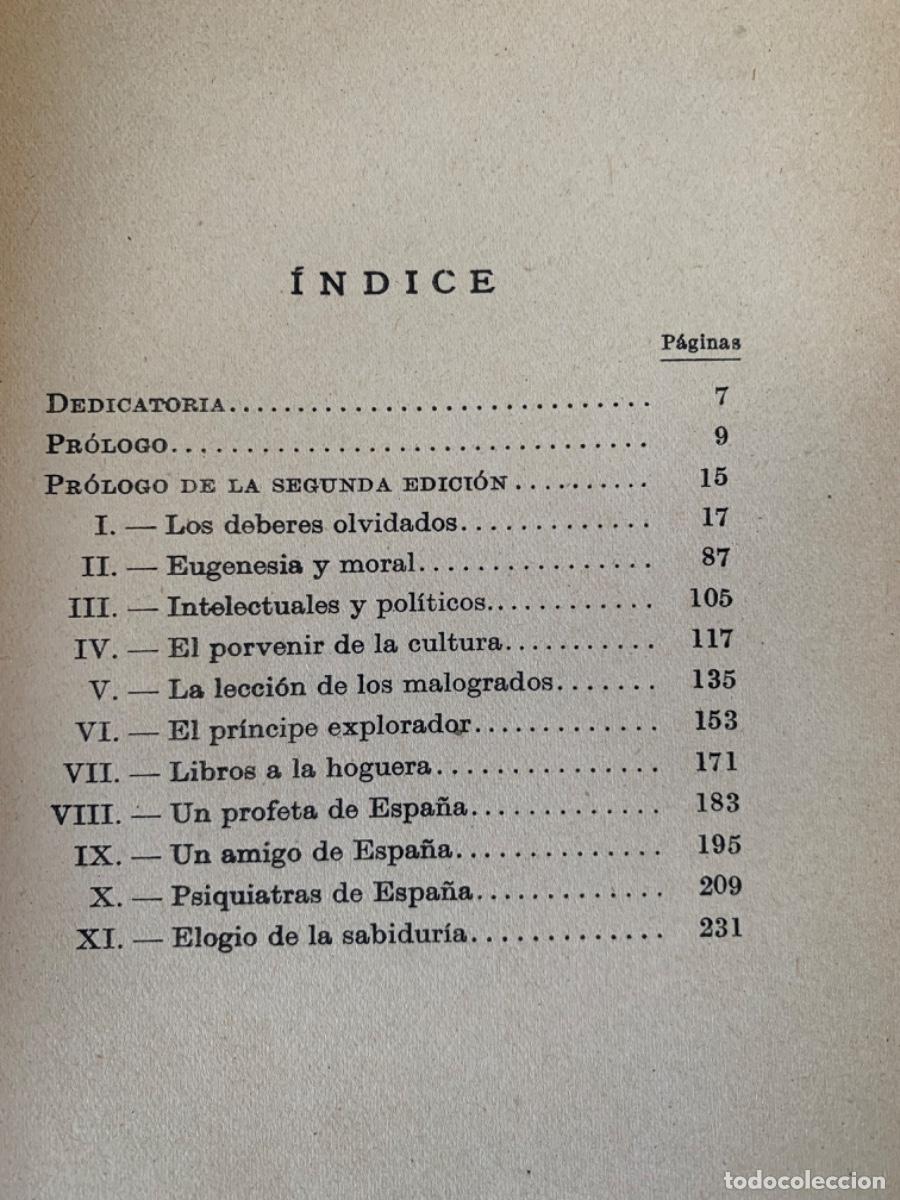 Libros de segunda mano: Ra&iacute;z y decoro de Espa&ntilde;a, De Gregorio Mara&ntilde;&oacute;n (Bols 3) - Foto 4