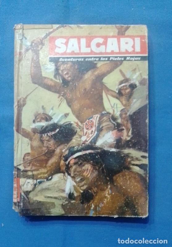 Libros de segunda mano: libro Aventuras entre los pieles rojas - Foto 1