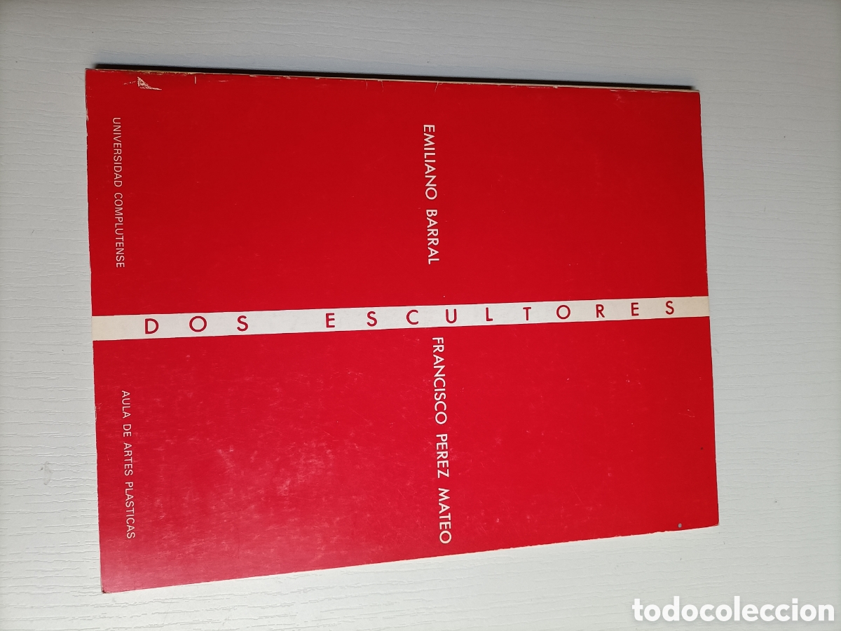Libros de segunda mano: Emiliano Barral Francisco P&eacute;rez Mateo Dos Escultores . Universidad Complutense escultura
