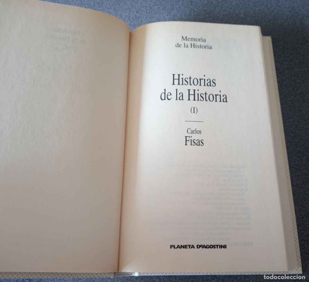 Libros de segunda mano: Historias De La Historia Carlos Fisas - Foto 3