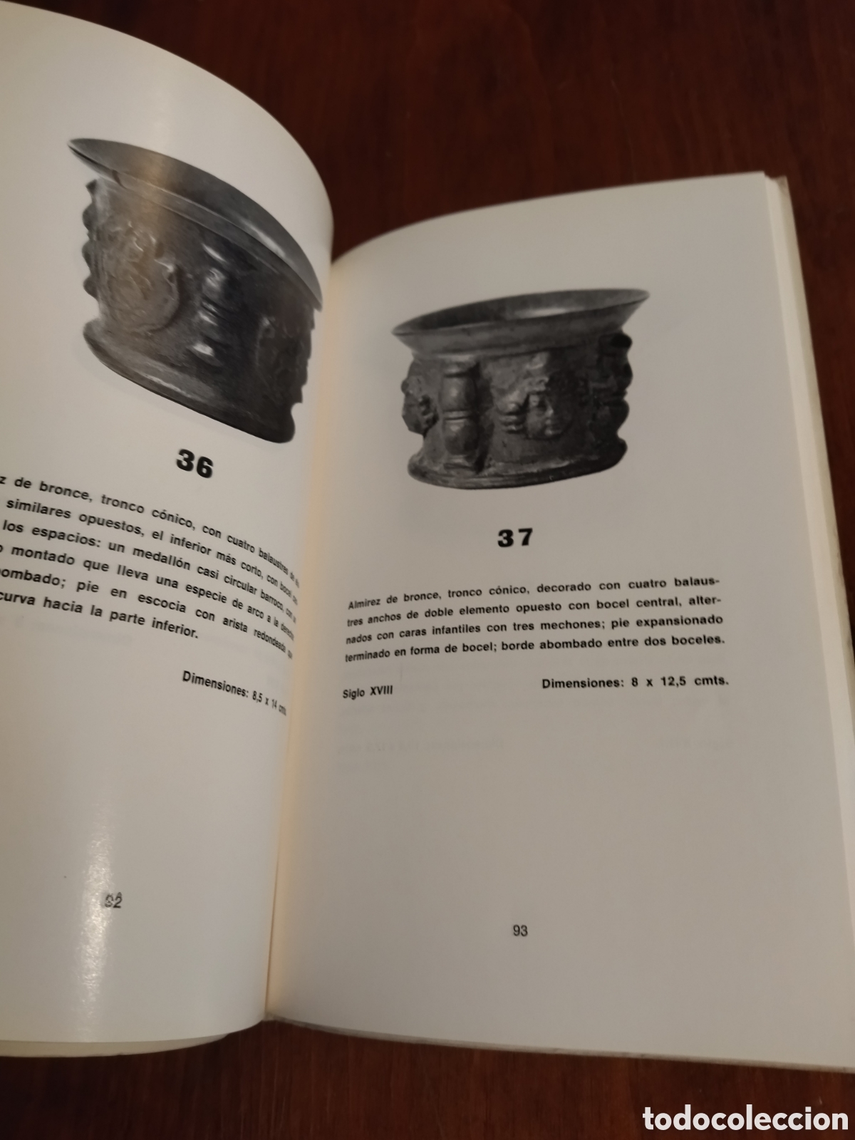 Libros de segunda mano: Cat&aacute;logo de los Almireces Colecci&oacute;n Palacio de Perelada 1967 - Mortero - Foto 3