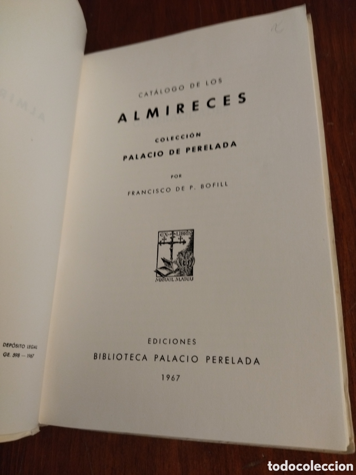 Libros de segunda mano: Cat&aacute;logo de los Almireces Colecci&oacute;n Palacio de Perelada 1967 - Mortero - Foto 4