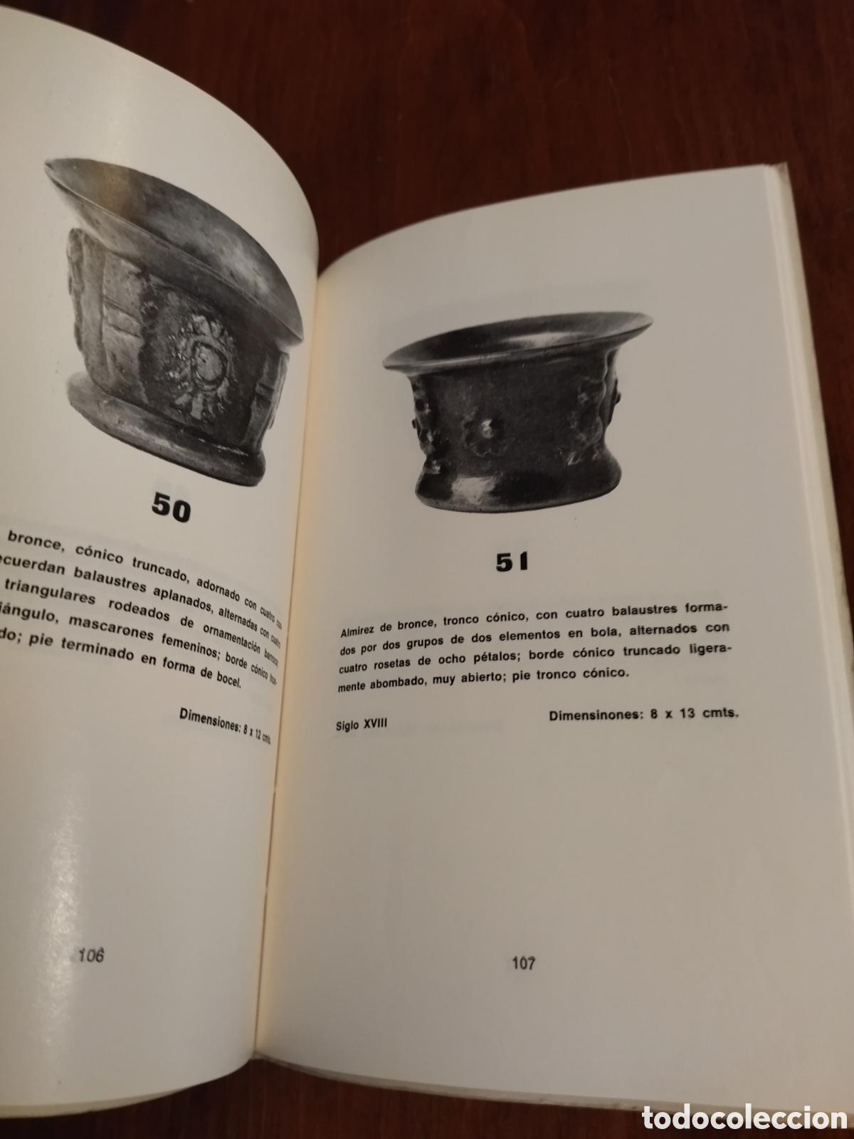 Libros de segunda mano: Cat&aacute;logo de los Almireces Colecci&oacute;n Palacio de Perelada 1967 - Mortero - Foto 8