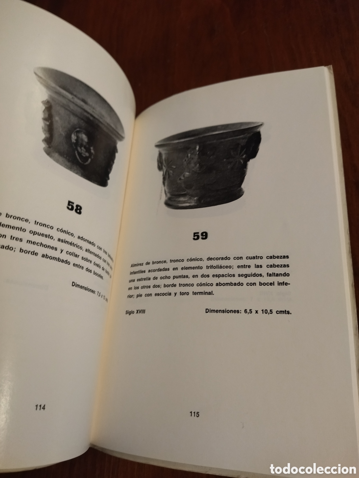 Libros de segunda mano: Cat&aacute;logo de los Almireces Colecci&oacute;n Palacio de Perelada 1967 - Mortero - Foto 9