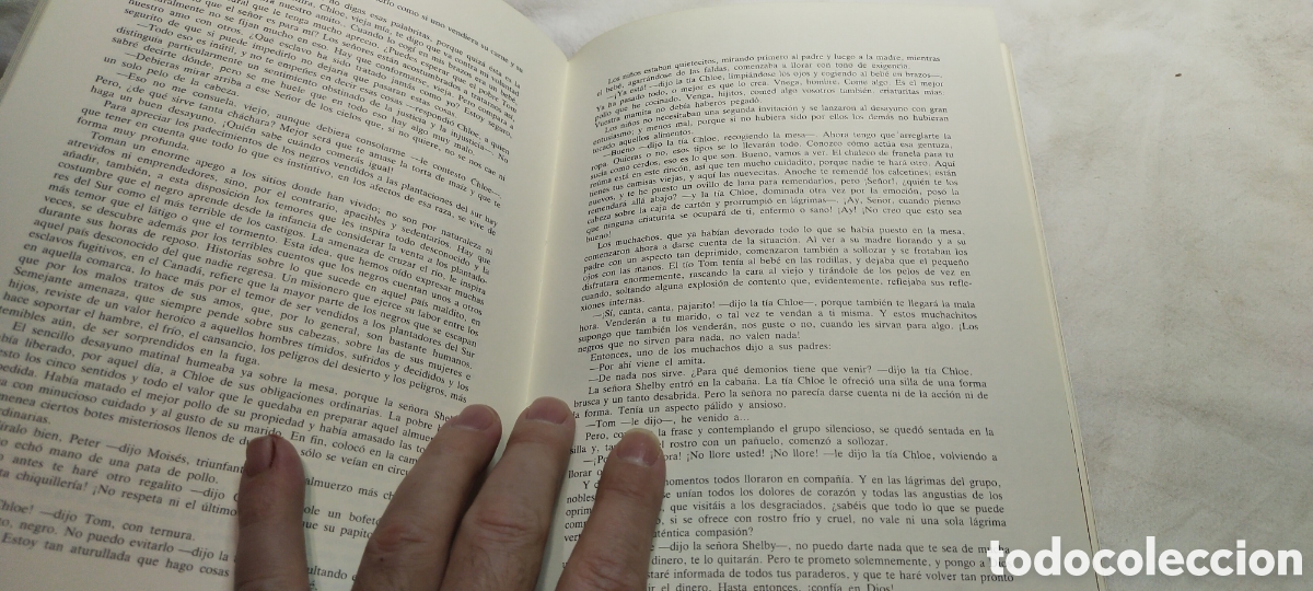 Libros de segunda mano: La caba&ntilde;a del t&iacute;o Tom. Versi&oacute;n integra. Colecci&oacute;n cl&aacute;sicos j&oacute;venes. - Foto 4