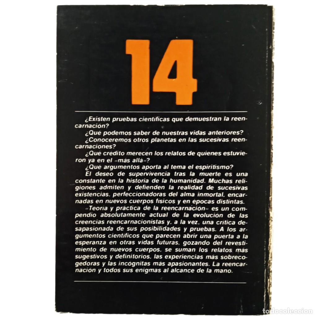 Libros de segunda mano: TEOR&Iacute;A Y PR&Aacute;CTICA DE LA REENCARNACI&Oacute;N. Jim&eacute;nez del Oso (Director) - Foto 2
