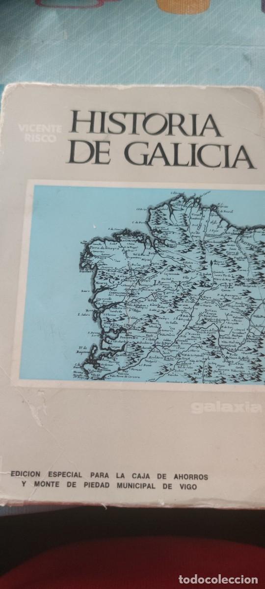 Libros de segunda mano: Historia de Galicia. Vicente Risco - Foto 1