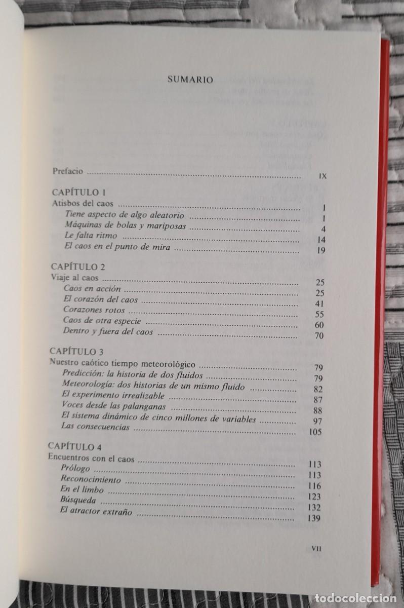 Libros de segunda mano: La esencia del caos. Edward N. Lorenz - Foto 4