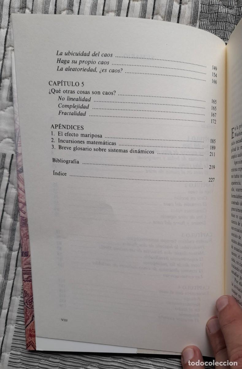 Libros de segunda mano: La esencia del caos. Edward N. Lorenz - Foto 5