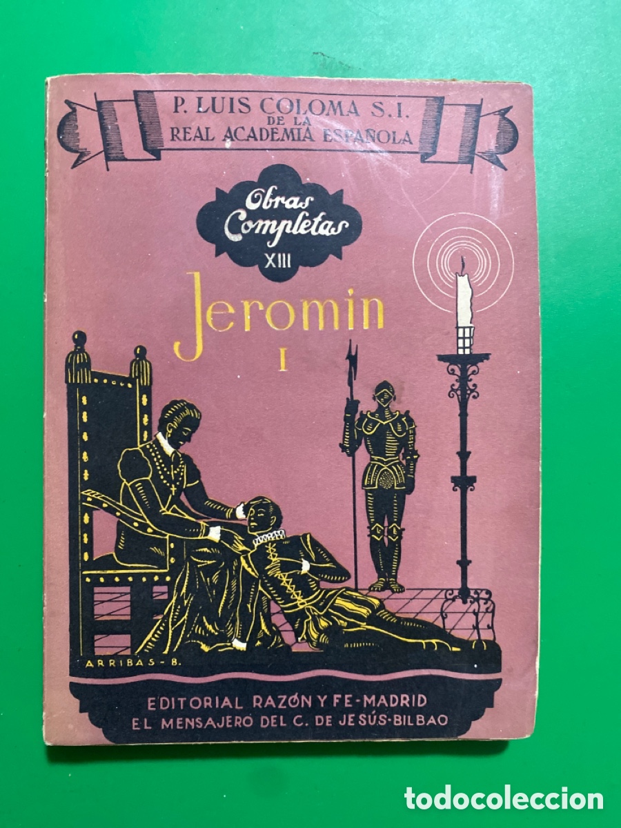 Libros de segunda mano: Libro Jeromin I Luis Coloma 1951 - Foto 1