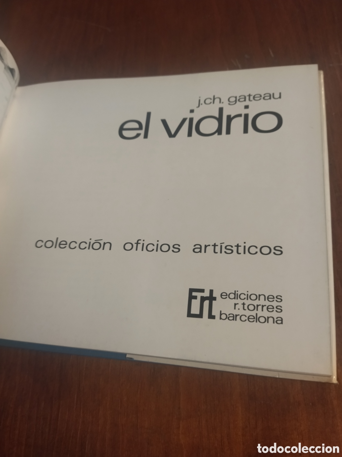 Libros de segunda mano: El vidrio. J. CH. GATEAU - Foto 2