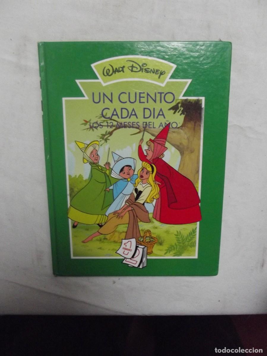 Libros de segunda mano: UN CUENTO CADA DIA FEBRERO WALT DISNEY - Foto 1