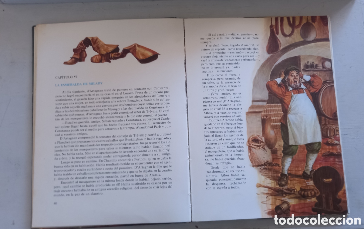 Libros de segunda mano: Los tres mosqueteros. Toray, 1980 - Foto 4