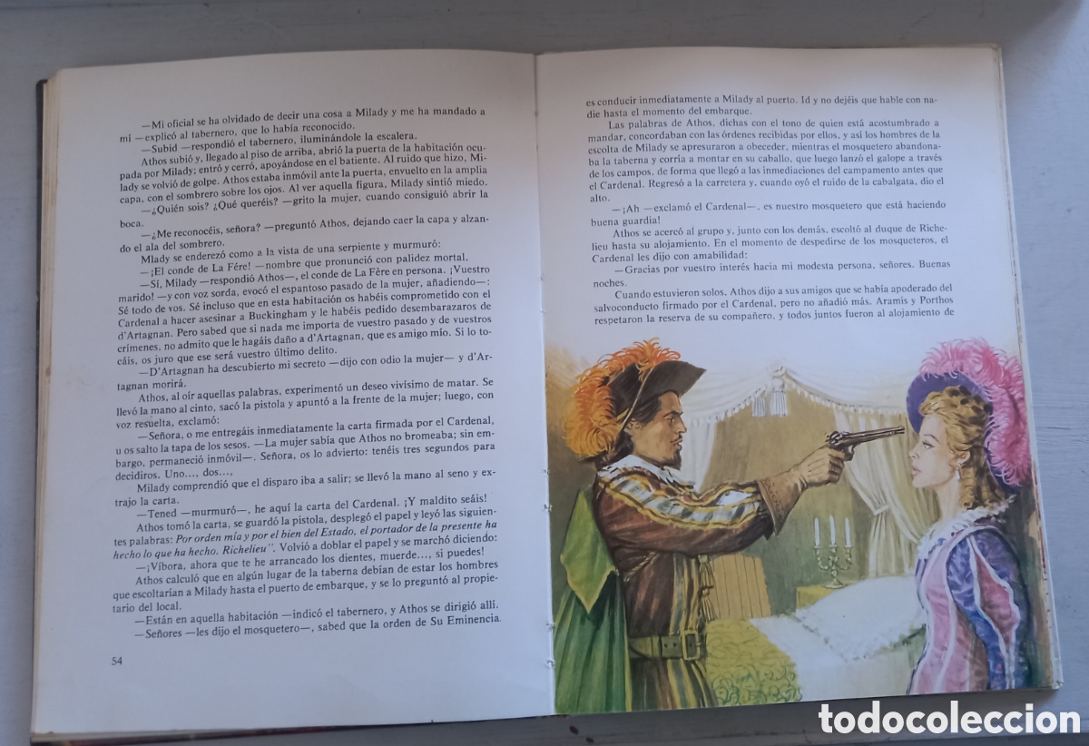 Libros de segunda mano: Los tres mosqueteros. Toray, 1980 - Foto 5