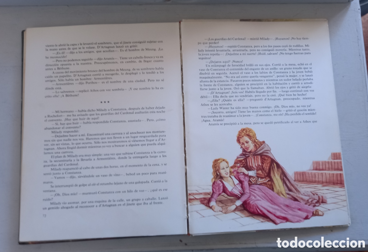 Libros de segunda mano: Los tres mosqueteros. Toray, 1980 - Foto 6