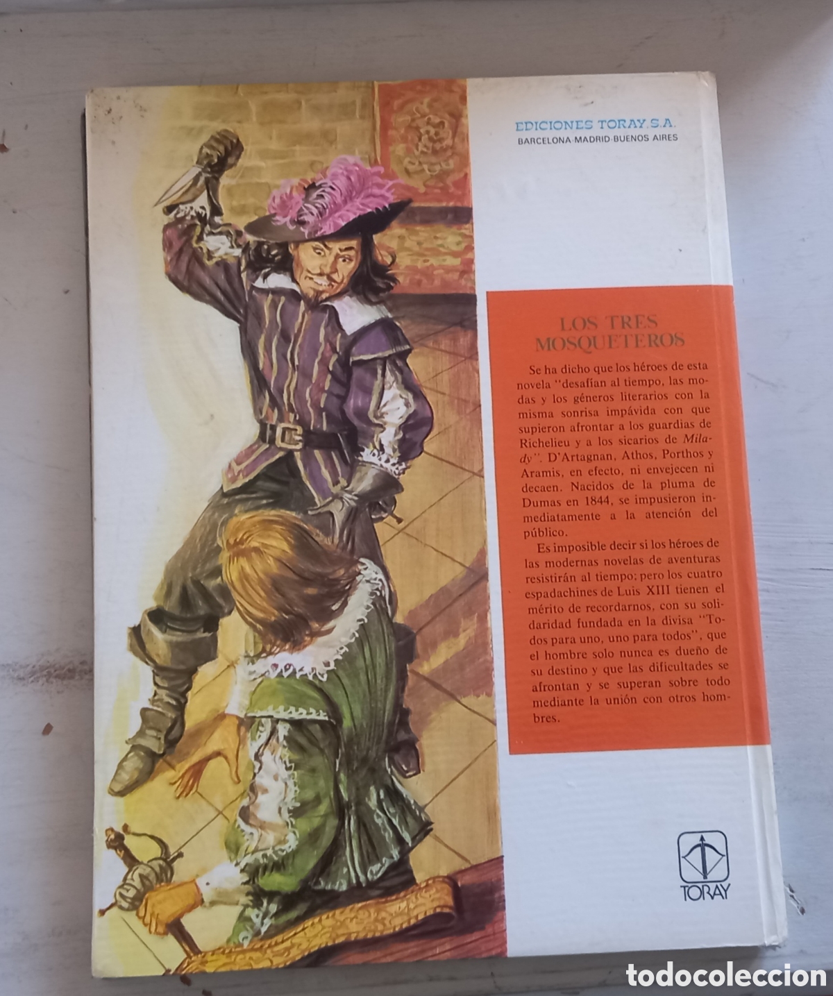 Libros de segunda mano: Los tres mosqueteros. Toray, 1980 - Foto 7