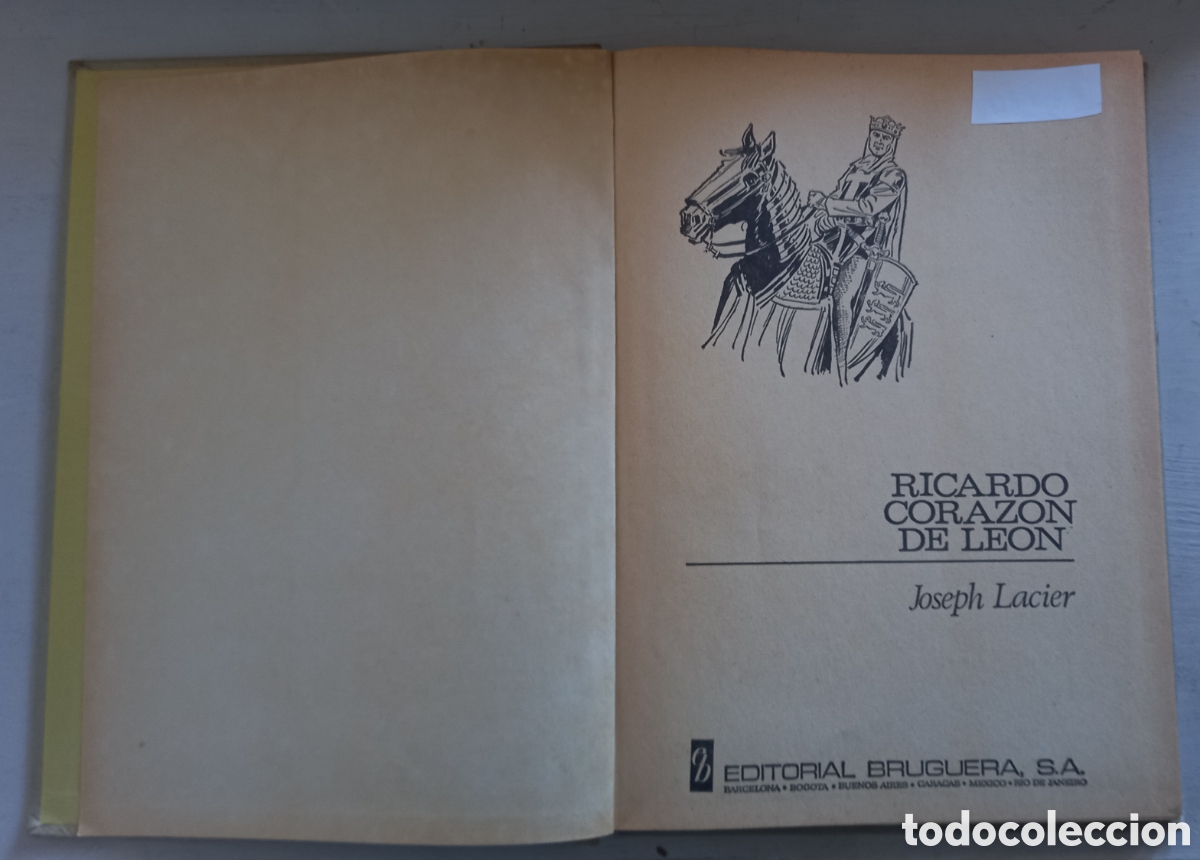 Libros de segunda mano: Ricardo Coraz&oacute;n de Le&oacute;n. Bruguera, 1960 - Foto 3