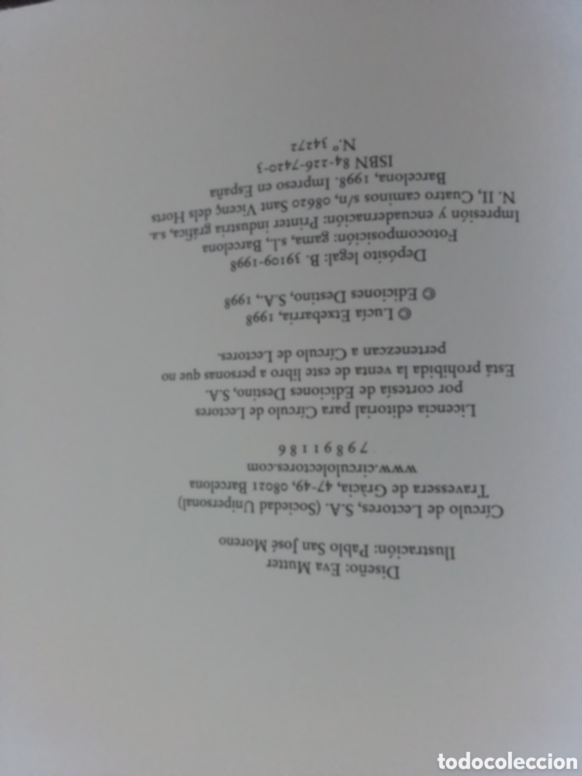 Libros de segunda mano: Libro Luc&iacute;a Etxebarria - Foto 5
