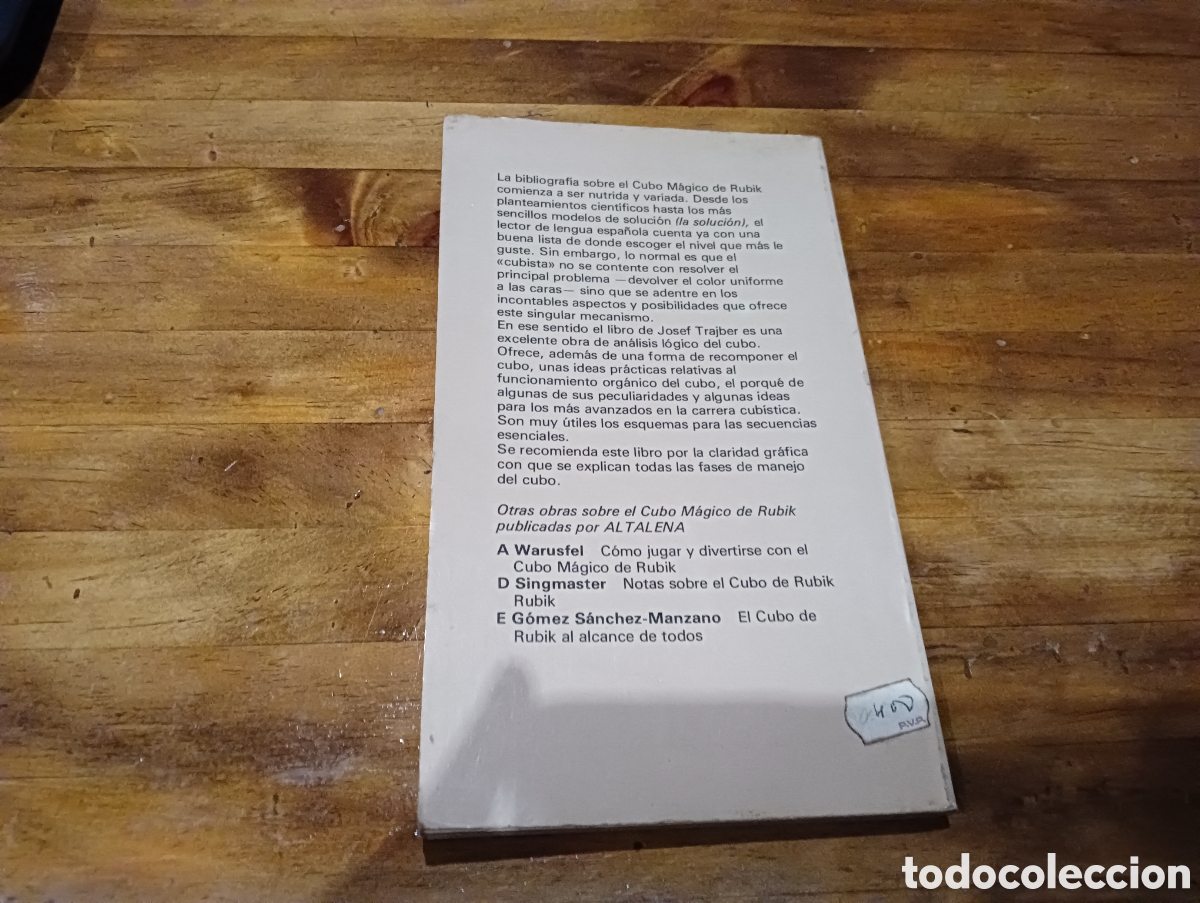 Libros de segunda mano: El cubo de Rubik - Foto 5