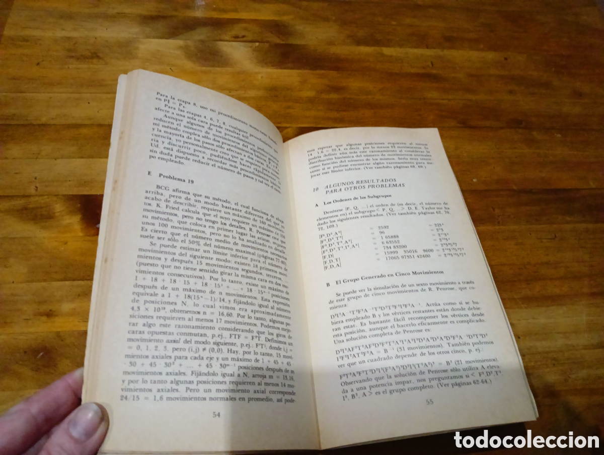 Libros de segunda mano: Notas sobre el cubo de Rubik - Foto 4