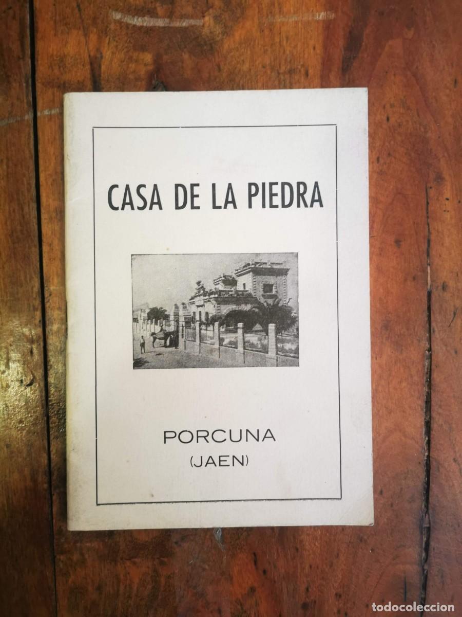 Libri di seconda mano: CASA de la piedra: Porcuna (Ja&eacute;n): memorias de como concibi&oacute; la idea su autor de la construcci&oacute;n de
