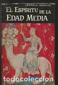 Libros de segunda mano: el esp&iacute;ritu de la Edad Media L&eacute;opold Genicot - Foto 1