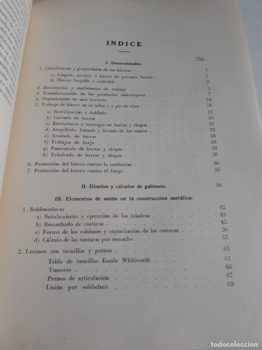 Libros de segunda mano: Empleo del hierro en la construcci&oacute;n Kersten - Foto 8