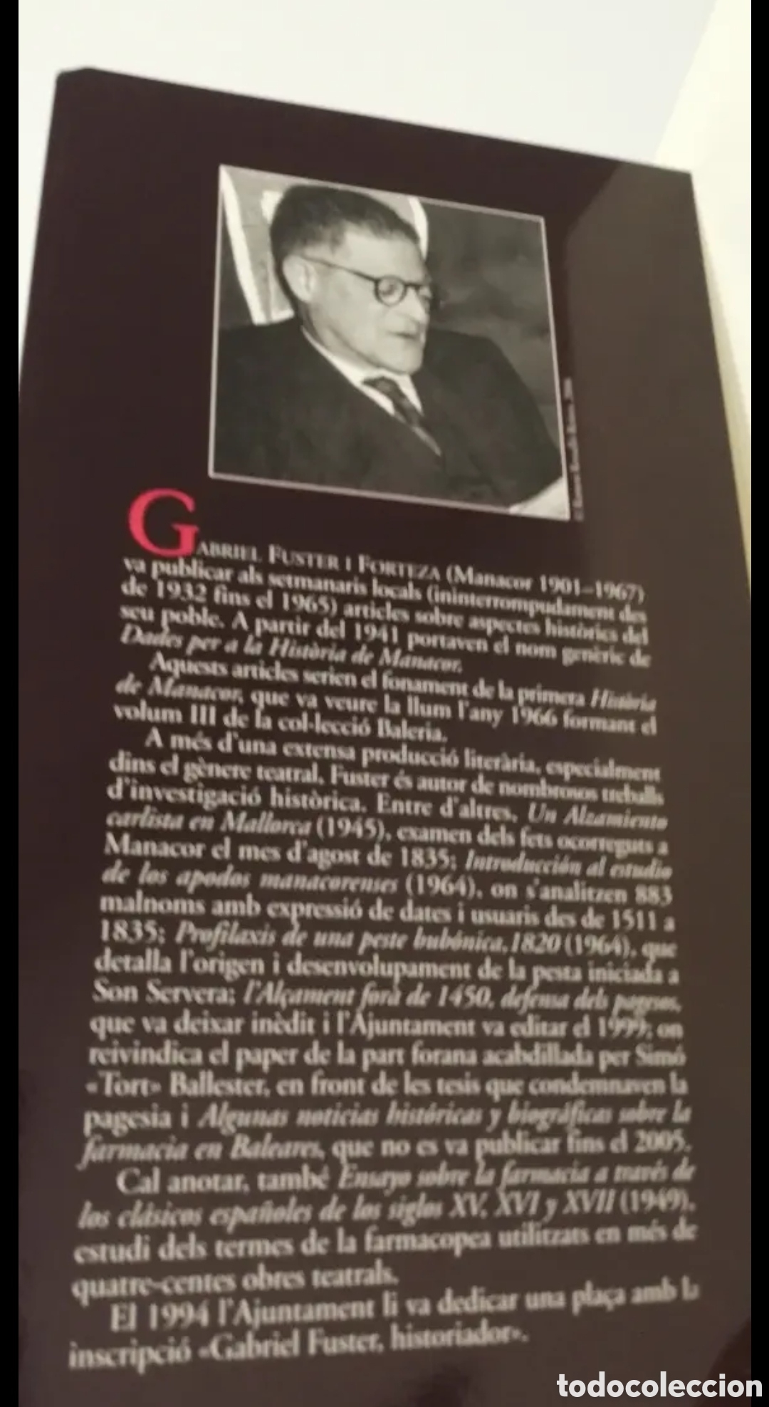 Libros de segunda mano: Historia de Manacor Gabriel Fuster - Foto 2