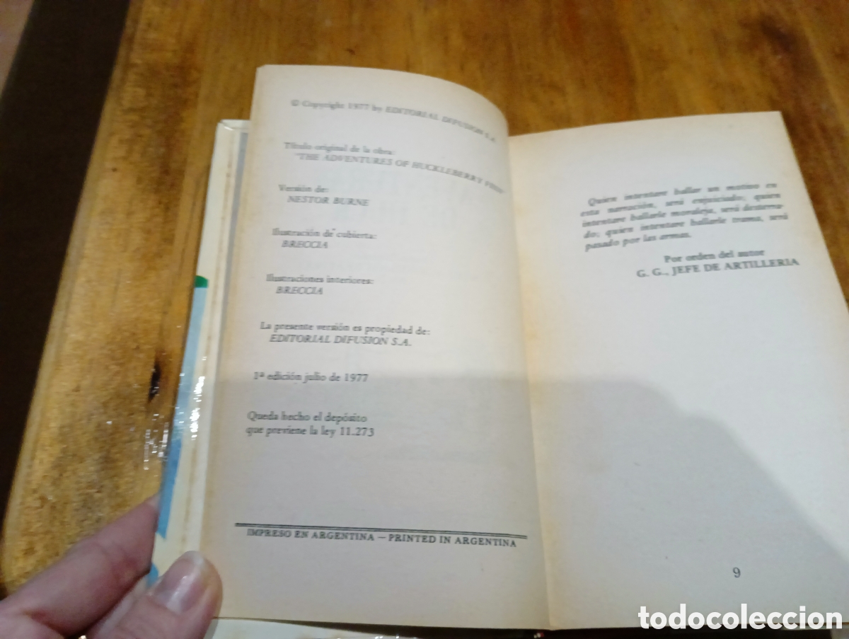 Libros de segunda mano: Las aventuras de Huck - Foto 2