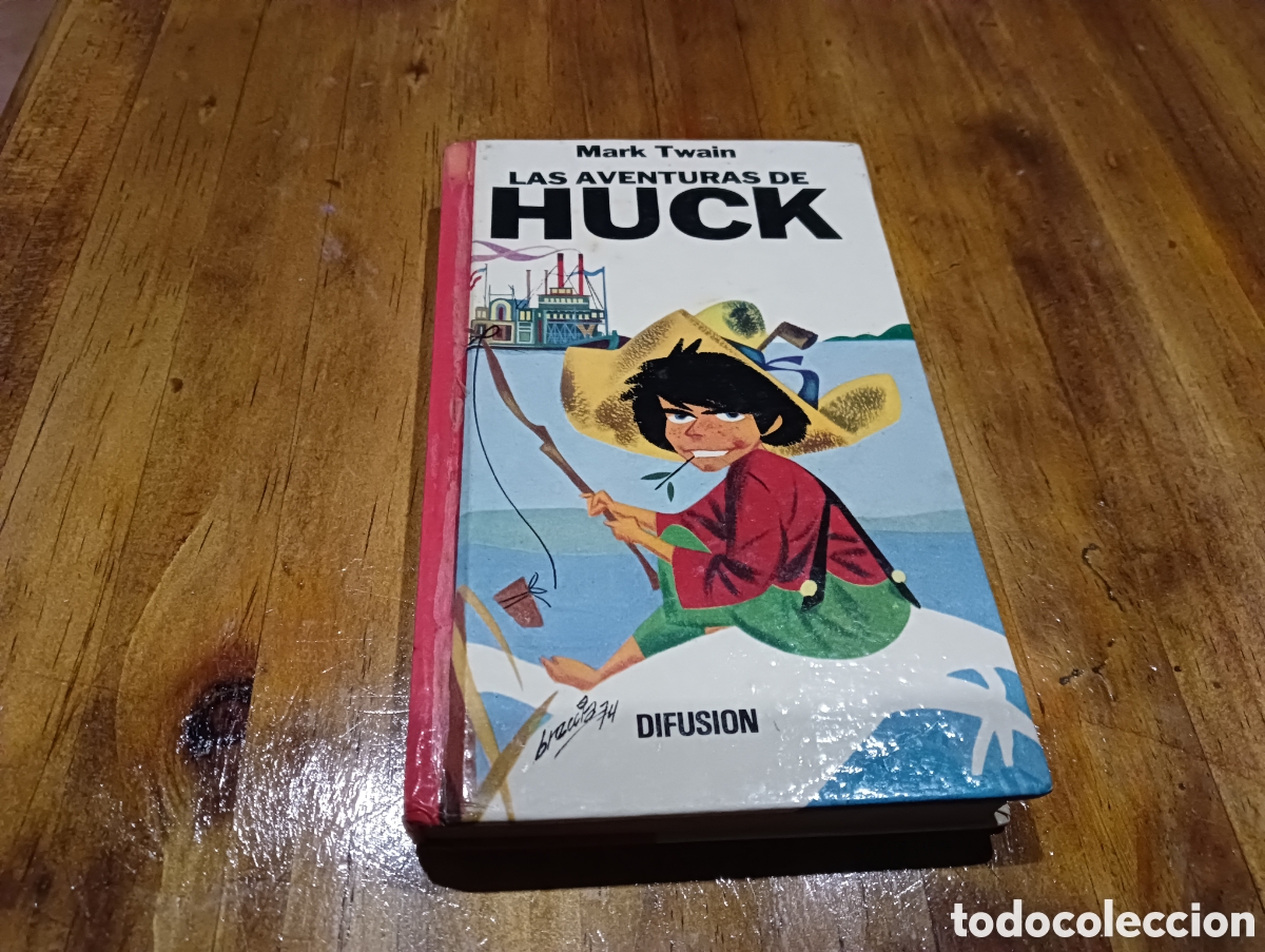 Libros de segunda mano: Las aventuras de Huck - Foto 1
