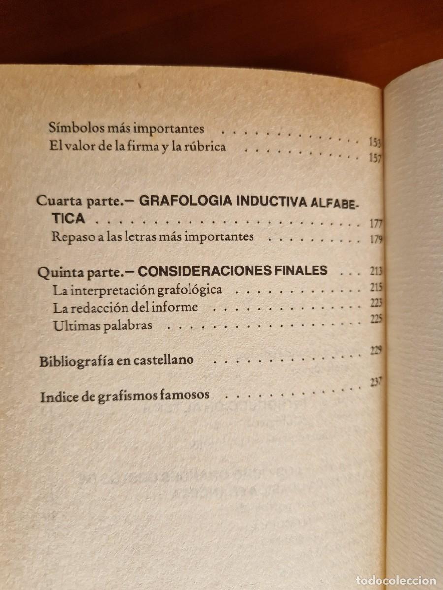 Libros de segunda mano: Grafolog&iacute;a para todos. Mauricio Xandr&oacute; - Foto 8