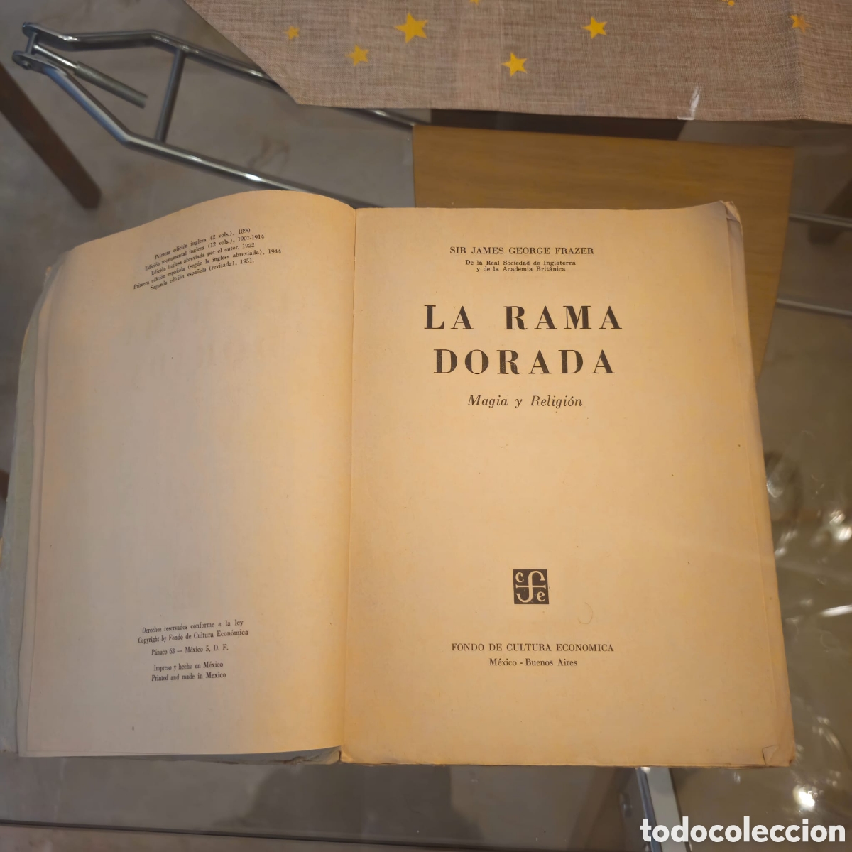 Libros de segunda mano: LA RAMA DORADA (1era Edicion 1944) - Foto 3