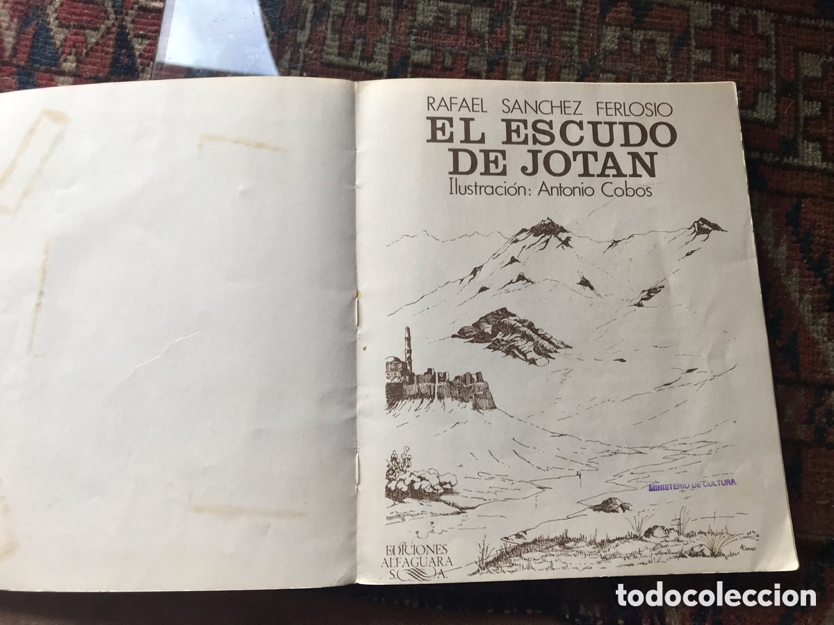 Libros de segunda mano: El escudo de Jot&aacute;n. Rafael S&aacute;nchez Ferlosio. Ediciones Alfaguara. - Foto 4