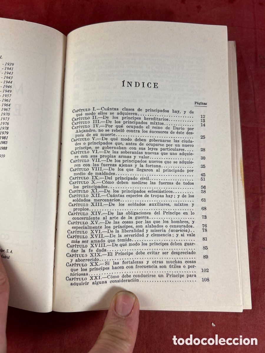 Libros de segunda mano: MAQUIAVELO. EL PR&Iacute;NCIPE - Foto 3