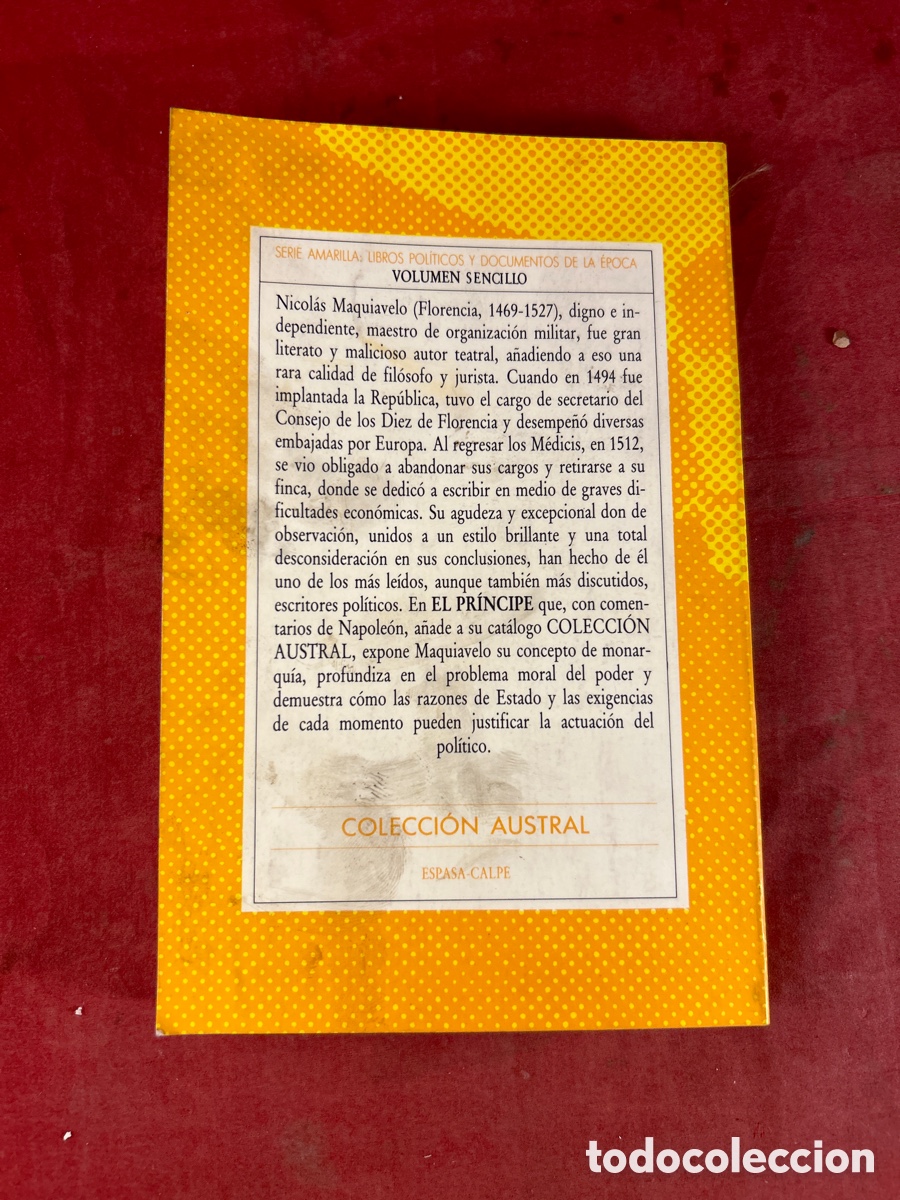 Libros de segunda mano: MAQUIAVELO. EL PR&Iacute;NCIPE - Foto 5