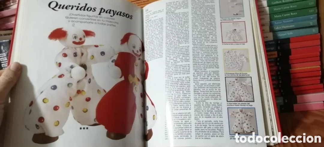 Libros de segunda mano: Gran libro de trabajos manuales para ni&ntilde;os. Burda 1992 - Foto 6