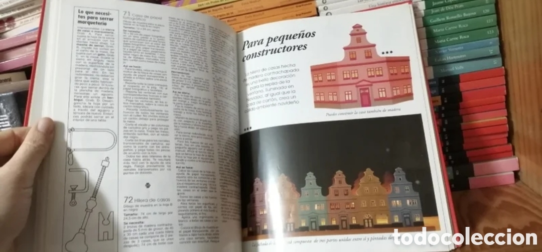 Libros de segunda mano: Gran libro de trabajos manuales para ni&ntilde;os. Burda 1992 - Foto 8