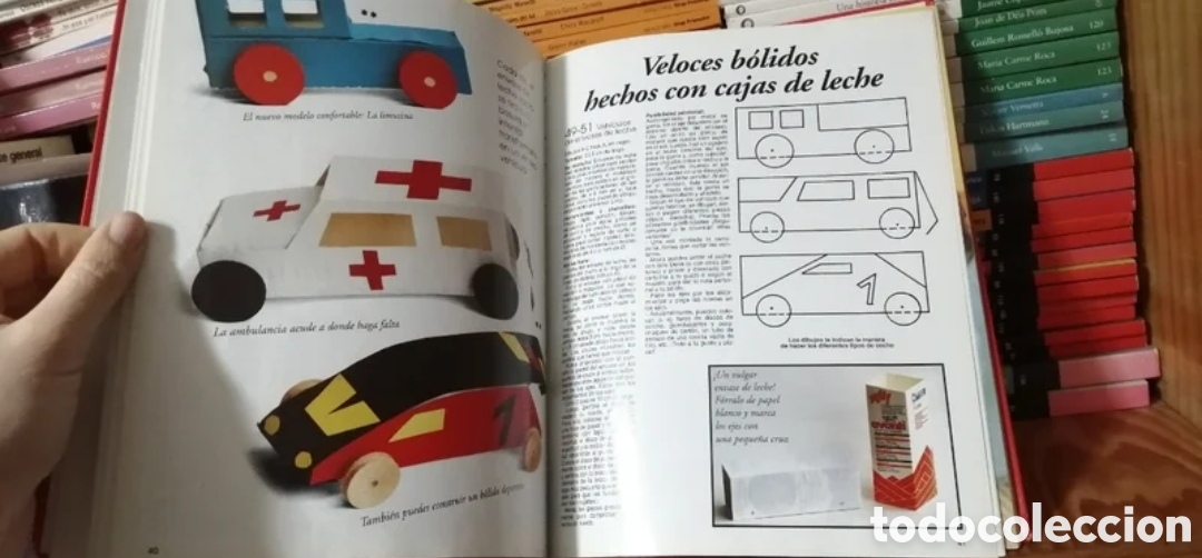 Libros de segunda mano: Gran libro de trabajos manuales para ni&ntilde;os. Burda 1992 - Foto 9