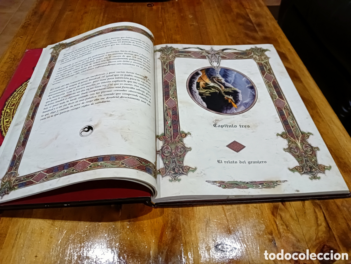 Libros de segunda mano: Cr&oacute;nica de los dragones - Foto 2