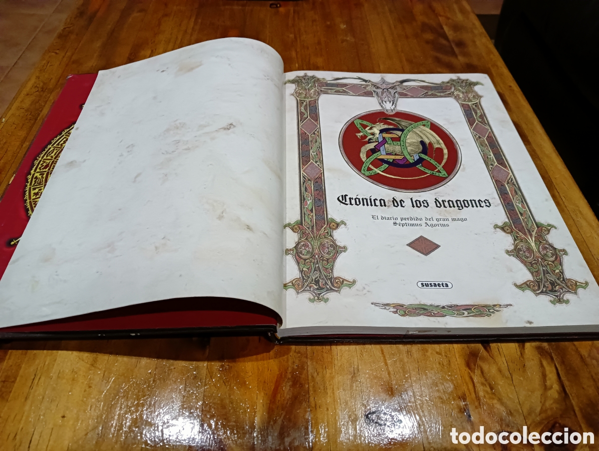 Libros de segunda mano: Cr&oacute;nica de los dragones - Foto 3