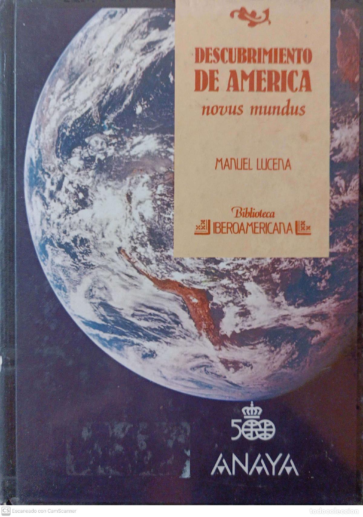 Libros de segunda mano: Descubrimiento de Am&eacute;rica - Manuel Lucena - Foto 1