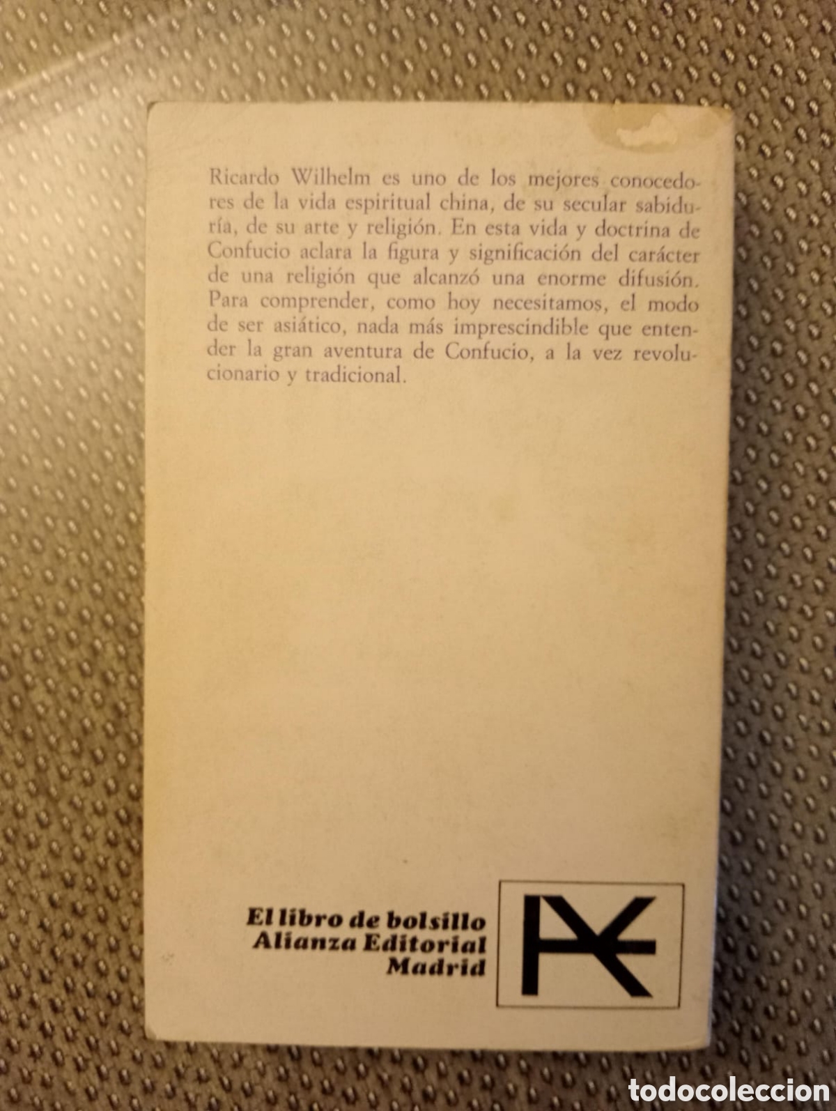 Libros de segunda mano: Confucio / Richard Wilhelm - Foto 3