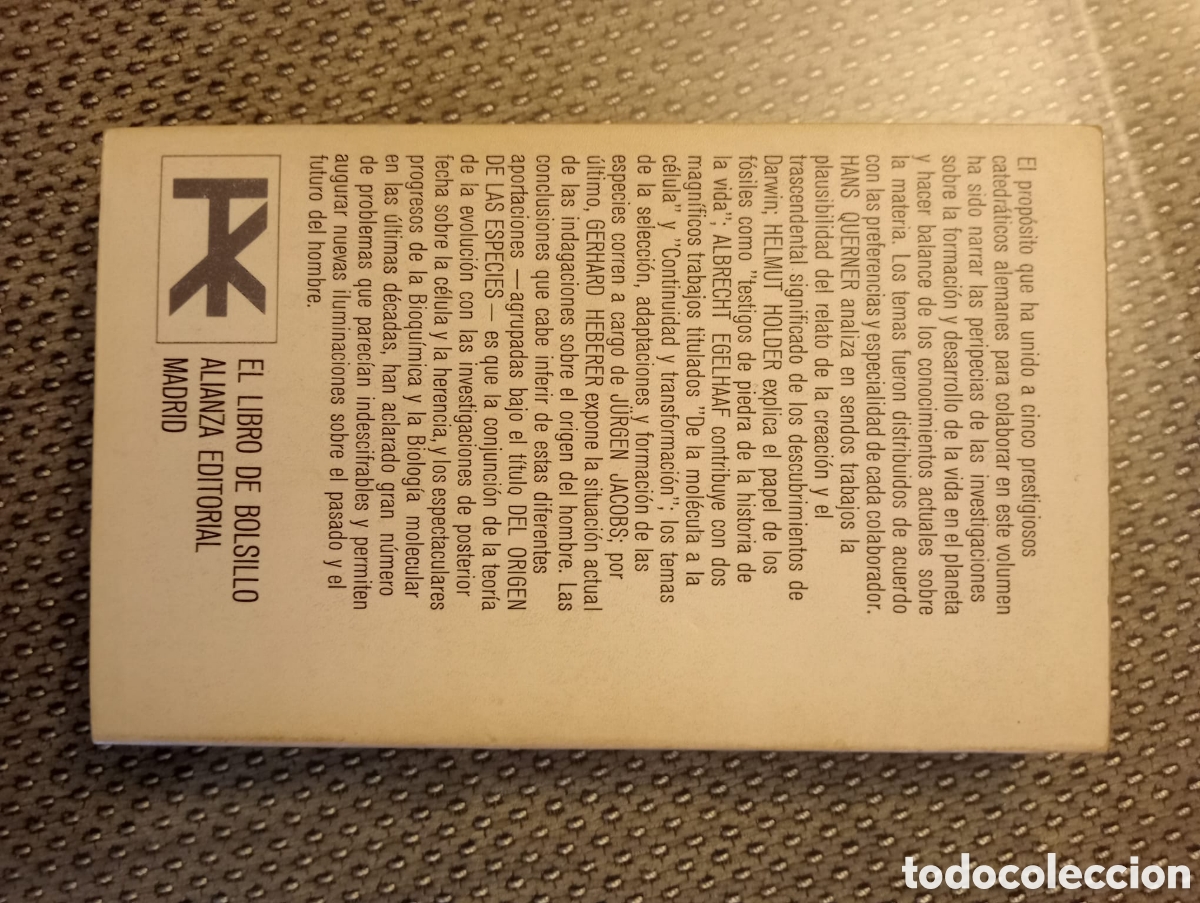 Libros de segunda mano: DEL ORIGEN DE LAS ESPECIES / HANS QUERNER Y OTROS - Foto 4