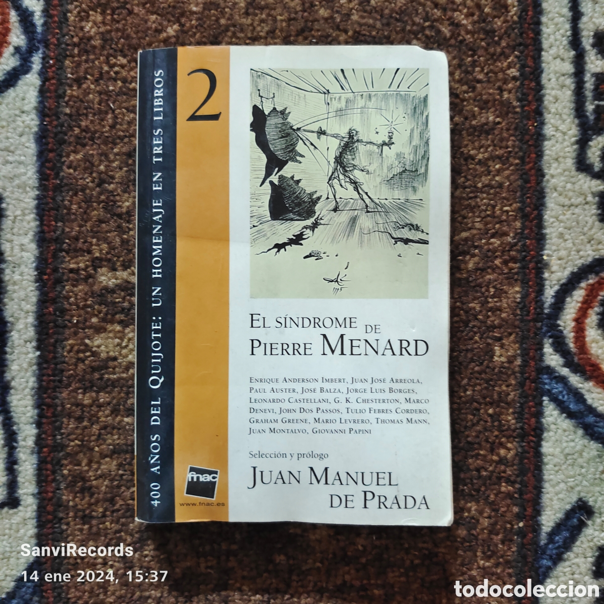 Libros de segunda mano: EL S&Iacute;NDROME DE PIERRE MENARD (JUAN MANUEL DE PRADA) - Foto 1